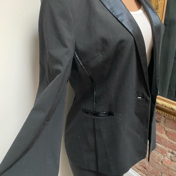 THE LIMITED| sport coat w/ shiny lapels| M - Picture 6 of 8